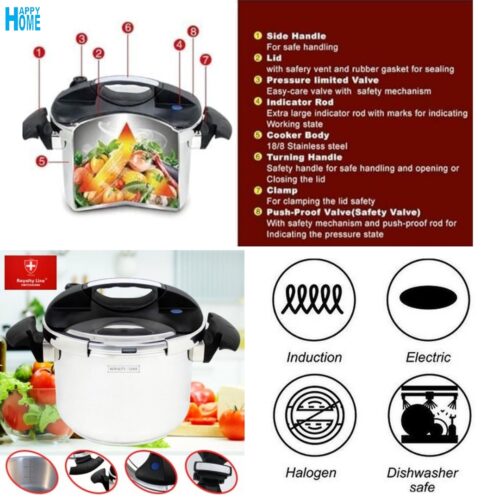 Autocuiseur ROYALTY LINE 4 litres - Ø22 cm - conforme aux normes européennes