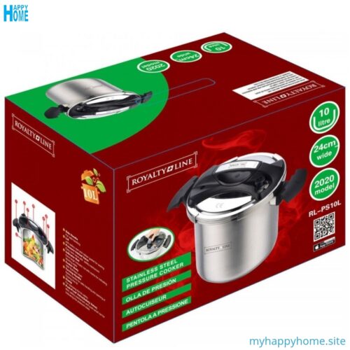Autocuiseur ROYALTY LINE 10 litres - Ø24 cm - conforme aux normes européennes