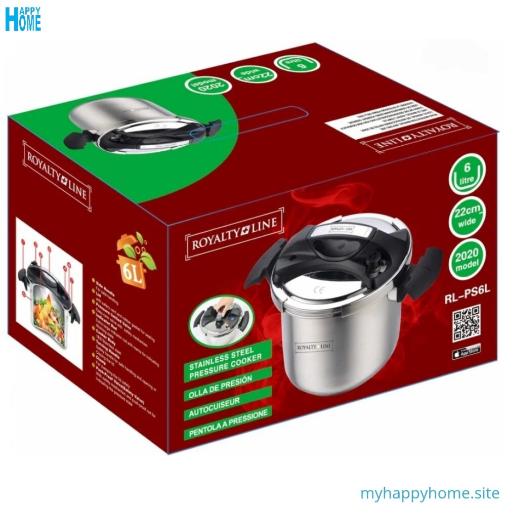 Autocuiseur ROYALTY LINE 6 litres - Ø22 cm - conforme aux normes européennes