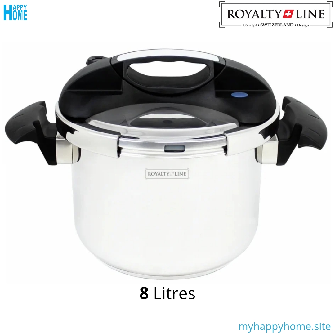 Autocuiseur ROYALTY LINE 8 litres - Ø24 cm - conforme aux normes européennes