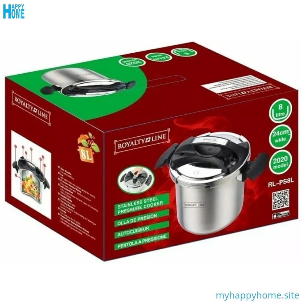 Autocuiseur ROYALTY LINE 8 litres - Ø24 cm - conforme aux normes européennes