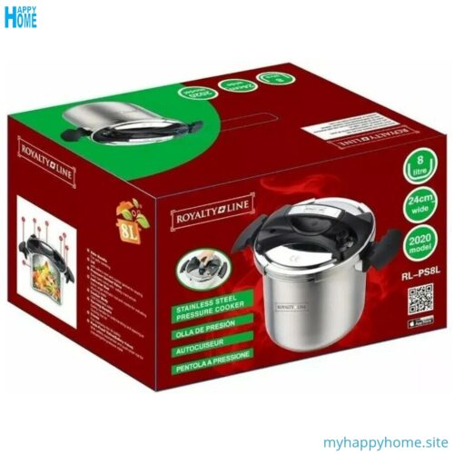 Autocuiseur ROYALTY LINE 8 litres - Ø24 cm - conforme aux normes européennes