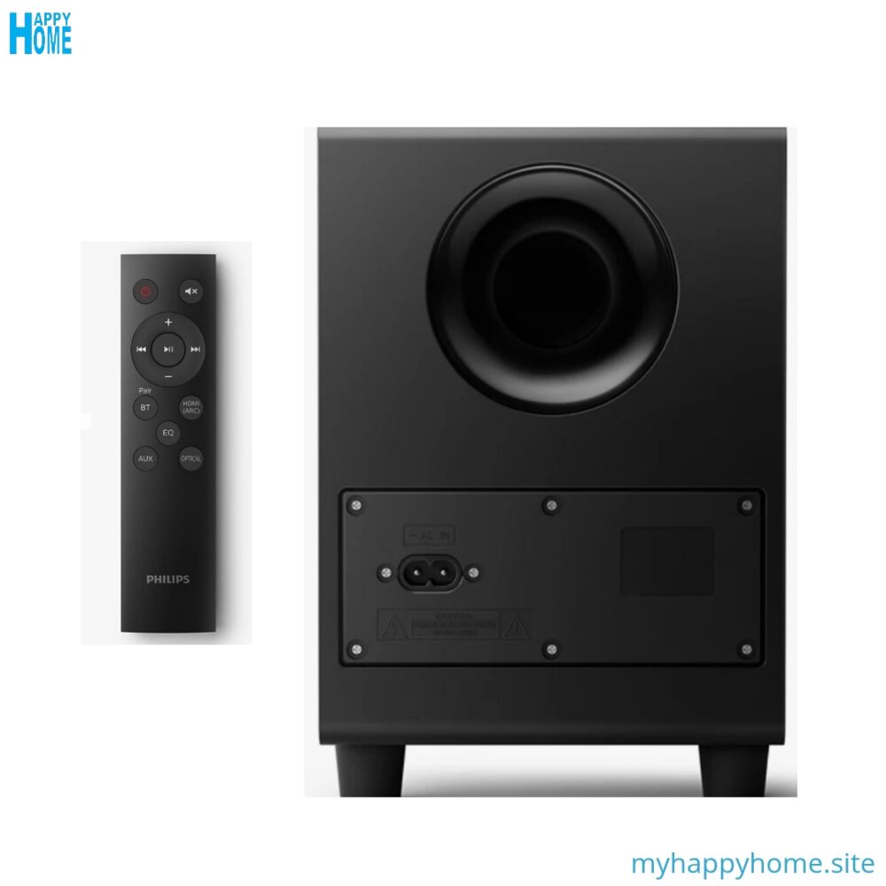 Barre de son avec Caisson de basses sans fil PHILIPS TAB5305/12 - 140 w - conforme aux normes européennes