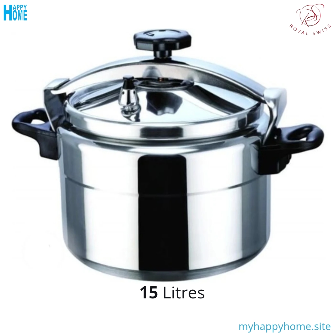 Cocotte Minute ROYAL SWISS 15 litres - Ø30 cm - conforme aux normes européennes