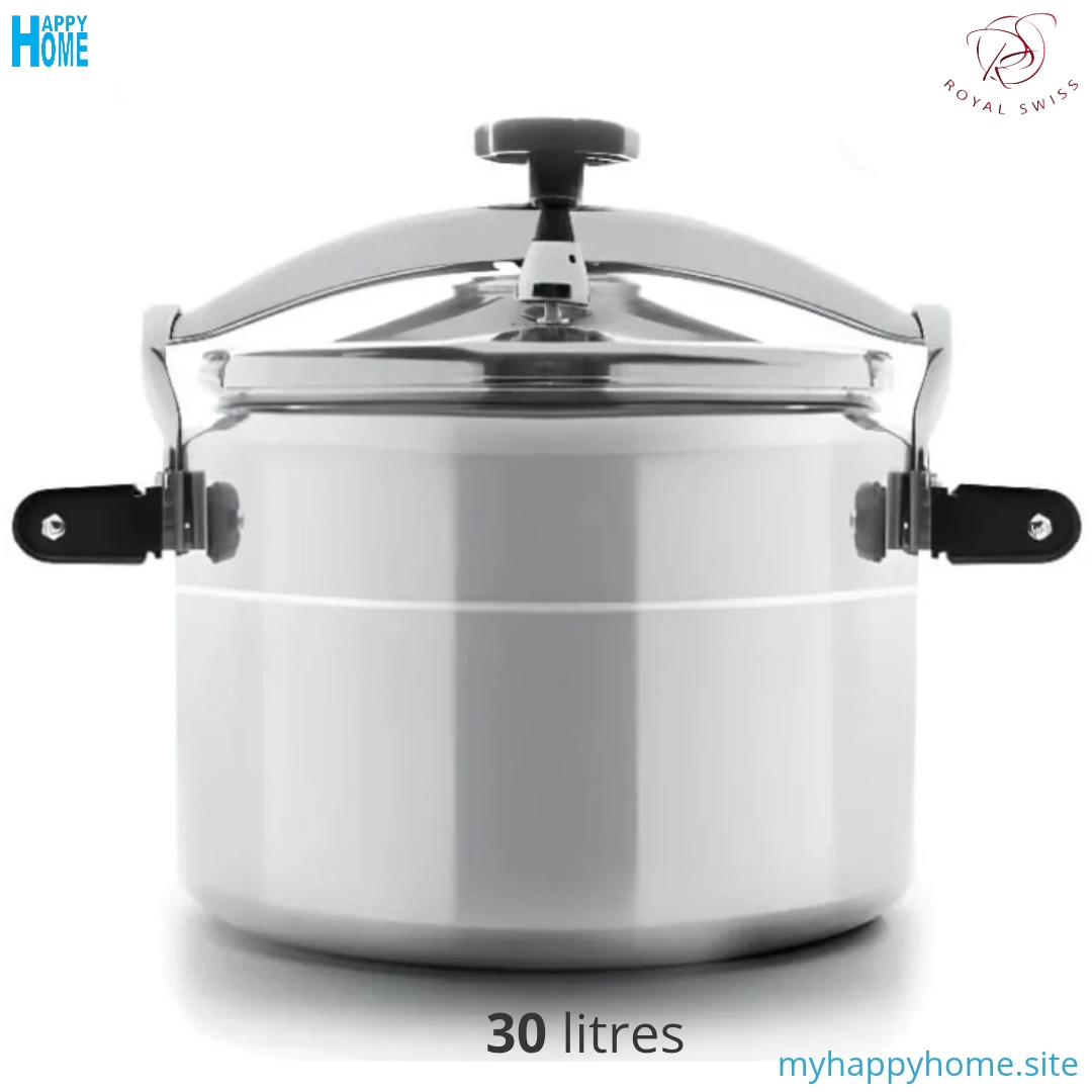 Cocotte Minute ROYAL SWISS 30 litres - Ø34 cm - conforme aux normes européennes
