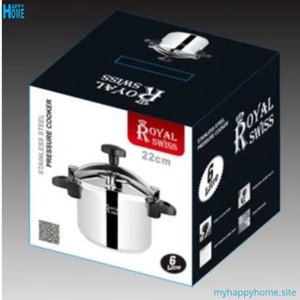Cocotte Minute ROYAL SWISS 6 litres - Ø22 cm - conforme aux normes européennes