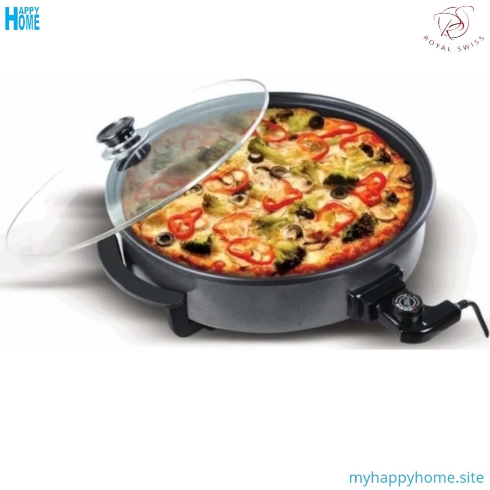 Casserole électrique pour pizza ROYAL SWISS AD-P42N - 4 litres - conforme aux normes européennes