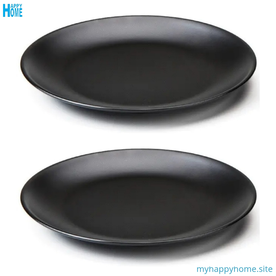 Assiette ronde en mélamine Ø23 cm