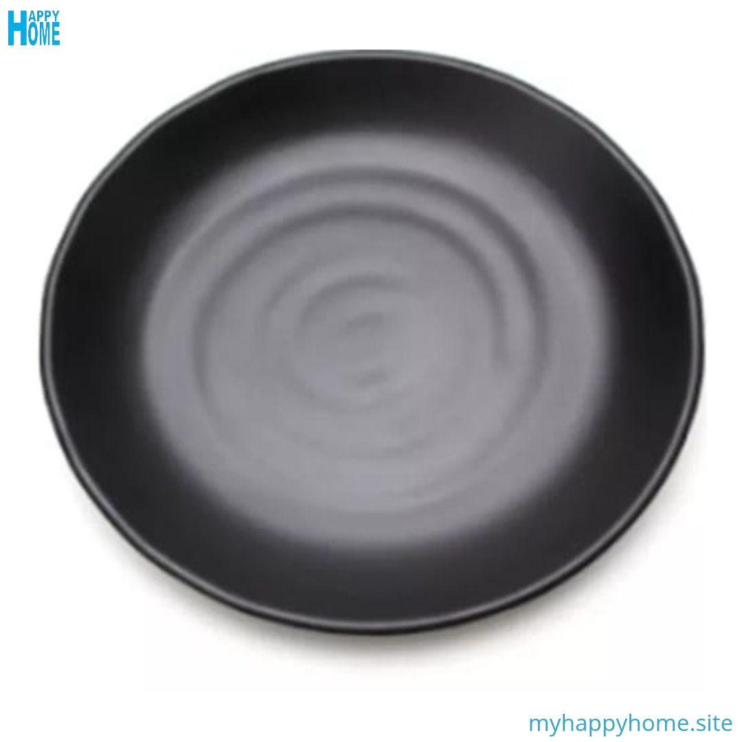 Assiette ronde en mélamine Ø28 cm