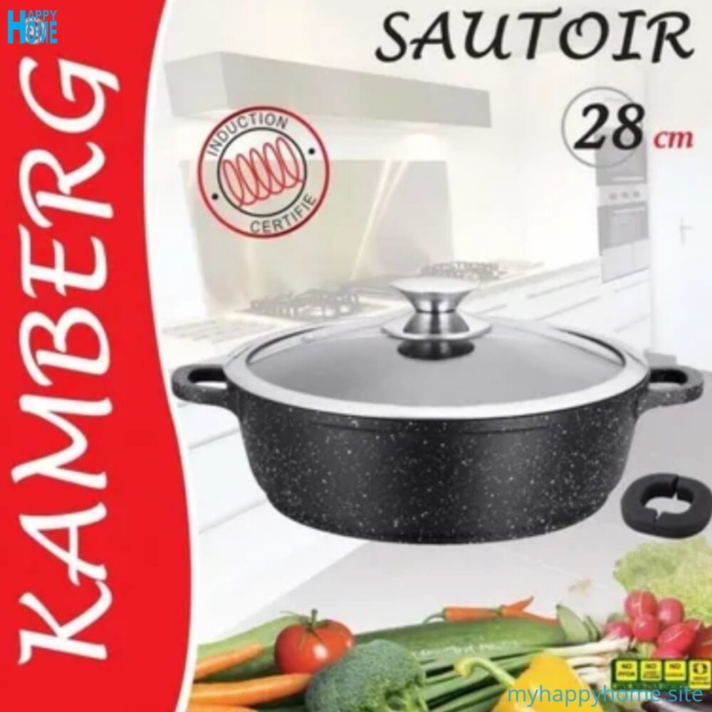 Sautoir KAMBERG 3.1 Litres - Ø28 cm - conforme aux normes européennes