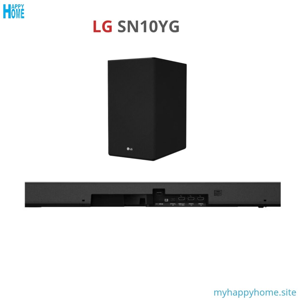 Barre de son et caisson basse sans fil LG SN10YG - 570 w - conforme aux normes européennes