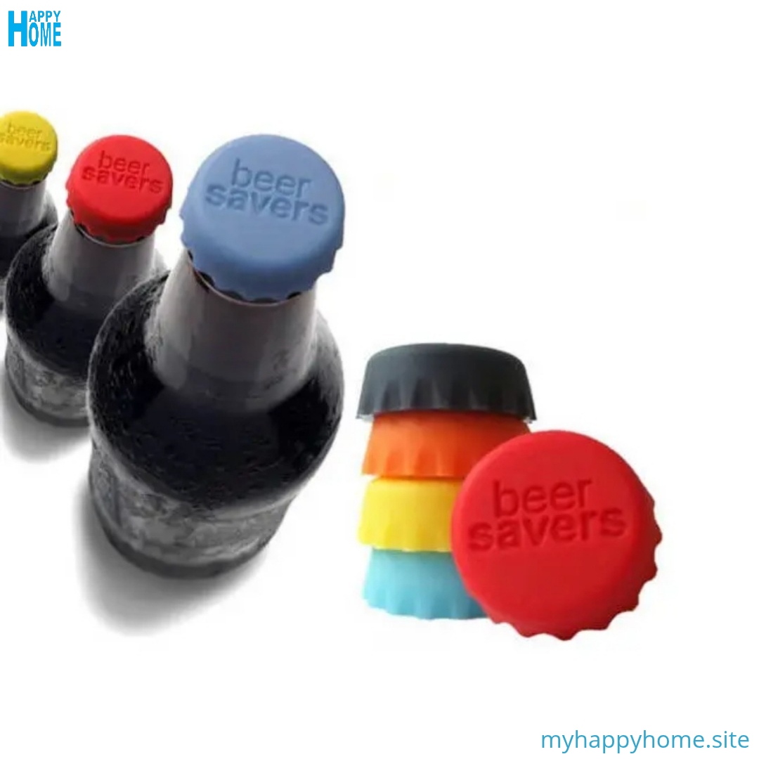 Bouchon beer savers - silicone - réutilisable
