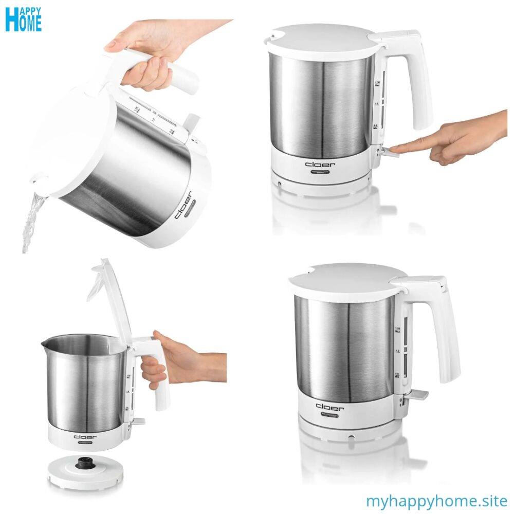 Bouilloire électrique CLOER Art 4721 - 1 litre - conforme aux normes européennes