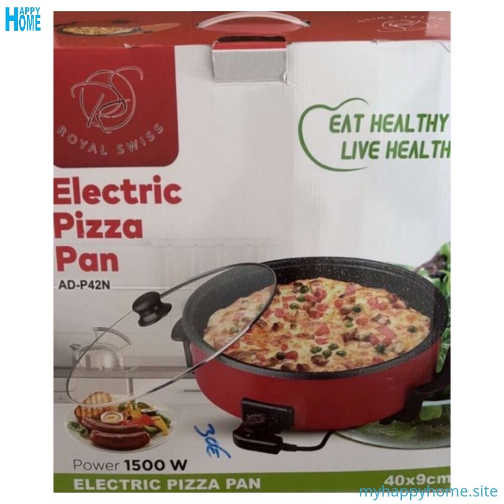 Casserole électrique pour pizza ROYAL SWISS AD-P42N - 4 litres - conforme aux normes européennes