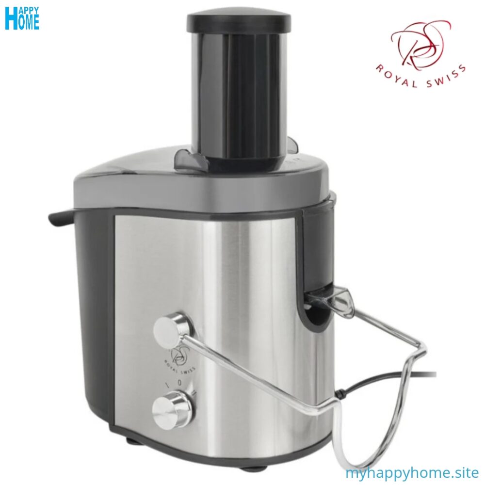Extracteur de jus de fruits et légumes ROYAL SWISS MY-613 - conforme aux normes européennes