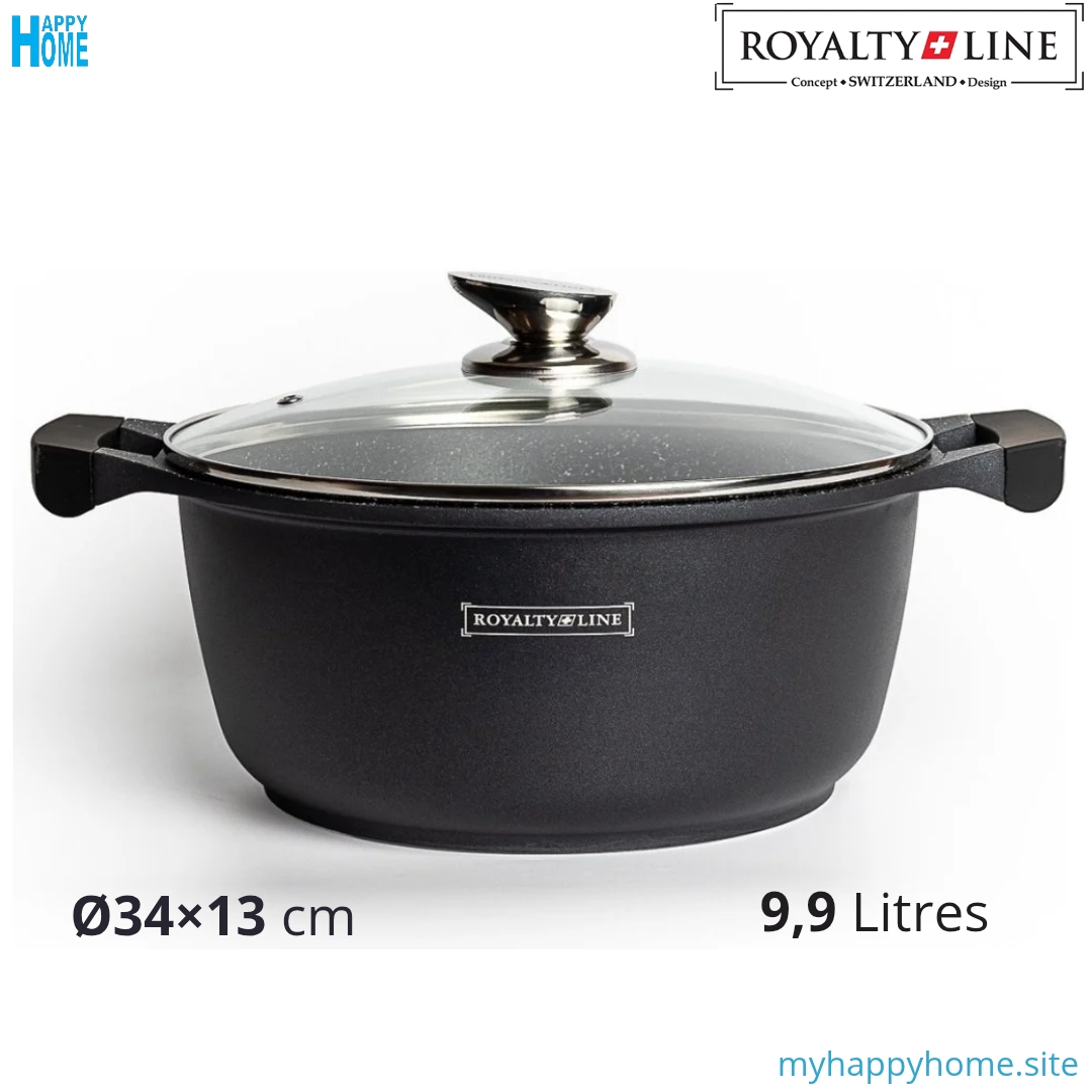 Marmite ROYALTY LINE 9.9 Litres - Ø34cm - conforme aux normes européennes