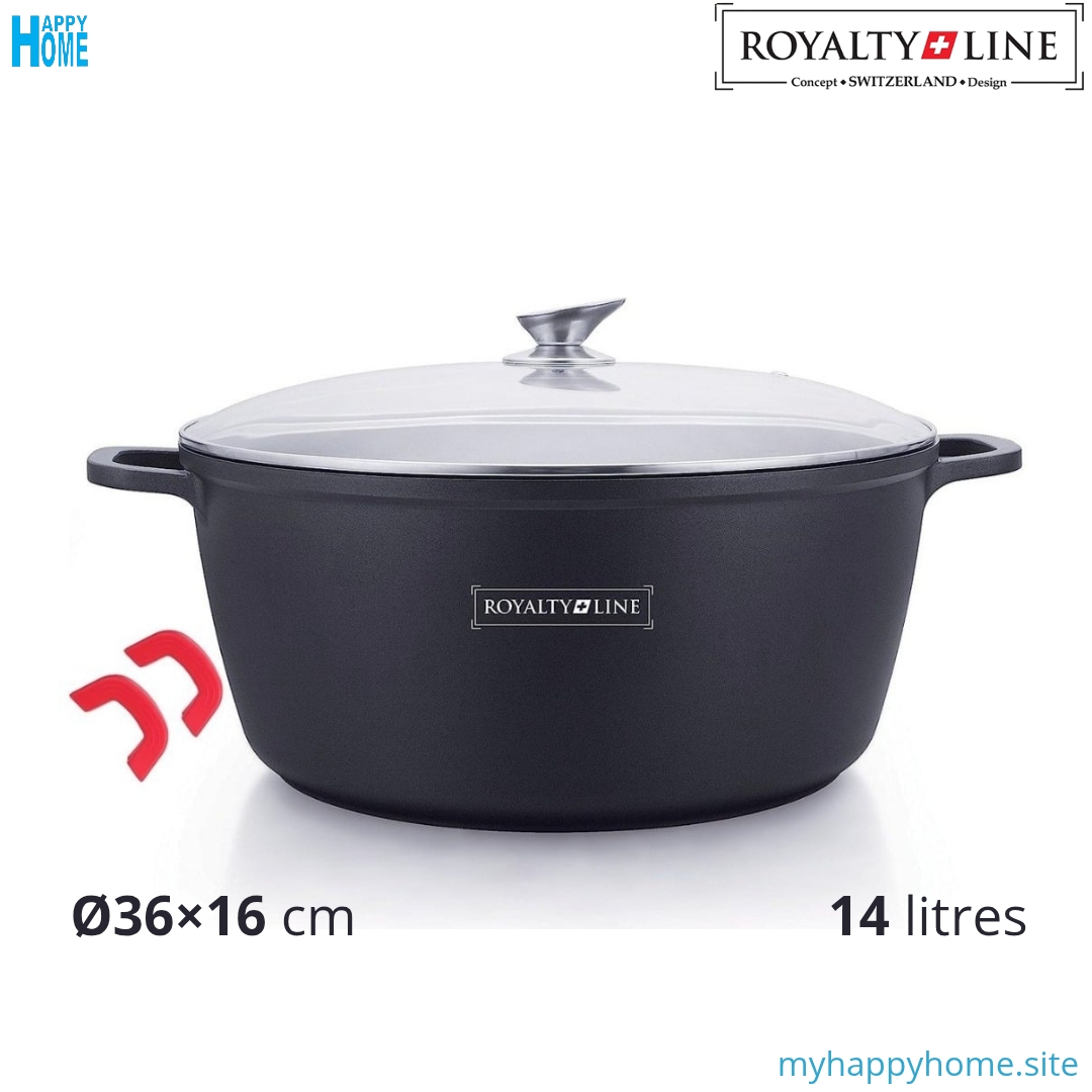 Marmite ROYALTY LINE 14 Litres - Ø36 cm - conforme aux normes européennes