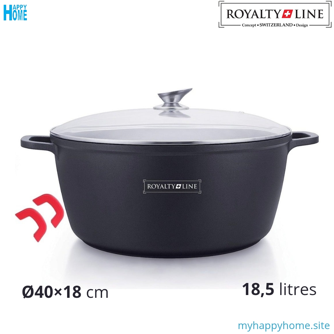 Marmite ROYALTY LINE 18.5 litres - Ø40 cm  - conforme aux normes européennes