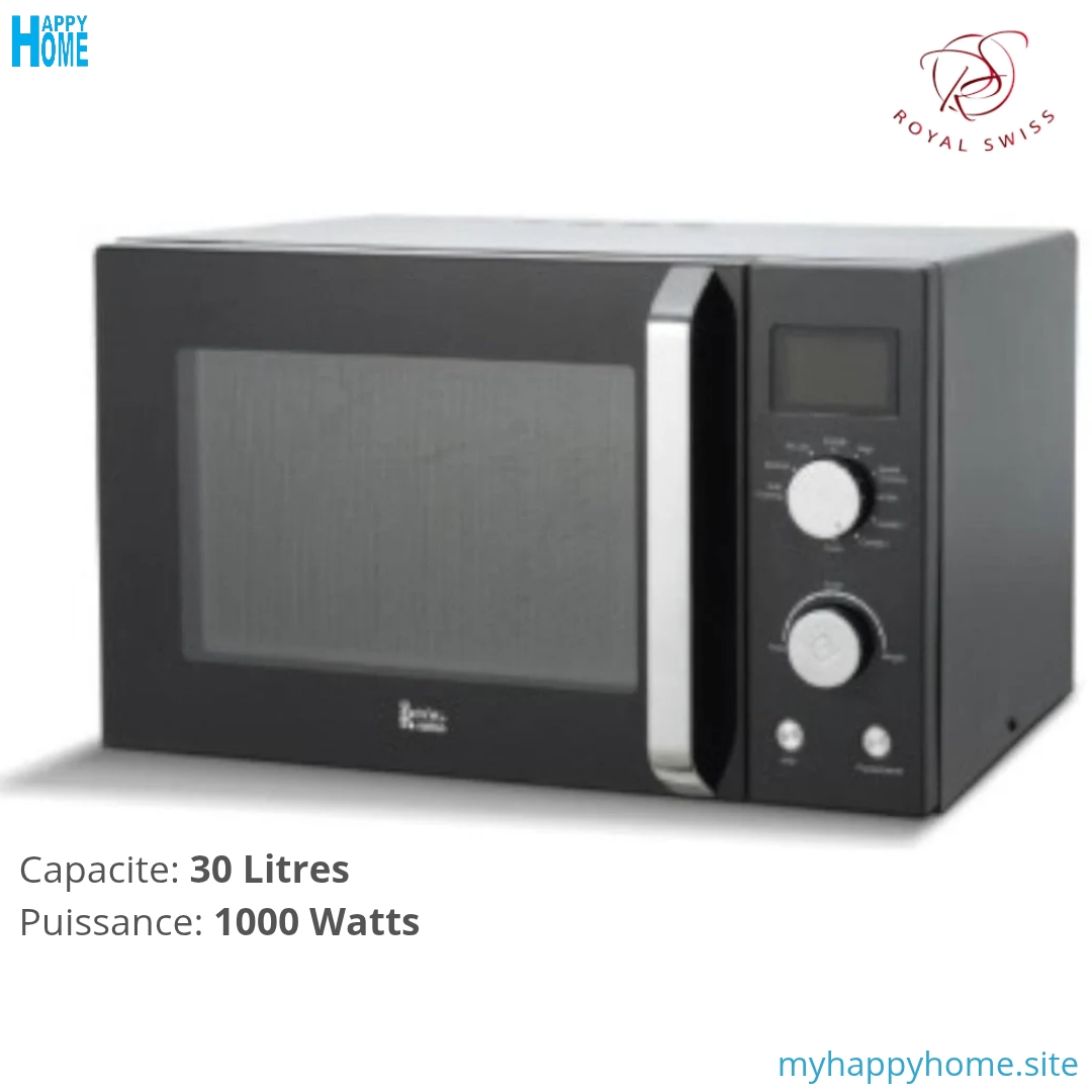 Four micro-ondes ROYAL SWISS 30UG84 - 30 litres - conforme aux normes européennes