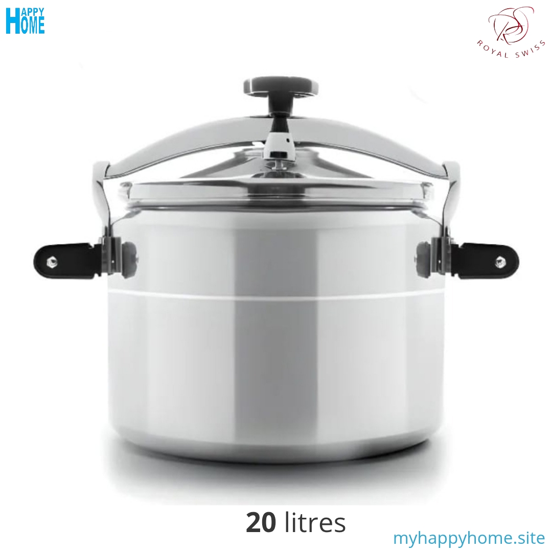 Cocotte Minute ROYAL SWISS 20 litres - Ø32 cm - conforme aux normes européennes