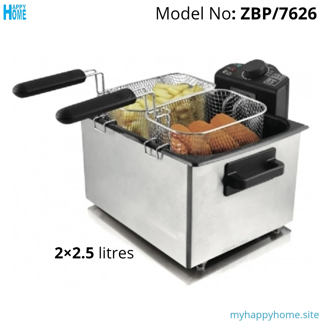 Friteuse zbp7626 00 Friteuse électrique Zurrichberg ZBP/7626 - 5 litres - conforme aux normes européennes