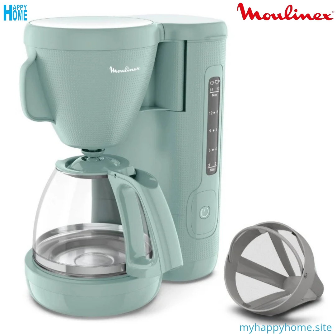 Mlnx FG2M0810 vrt 00 Cafetière MOULINEX Morning FG2M1310 - 1.25 litres - vert - conforme aux normes européennes