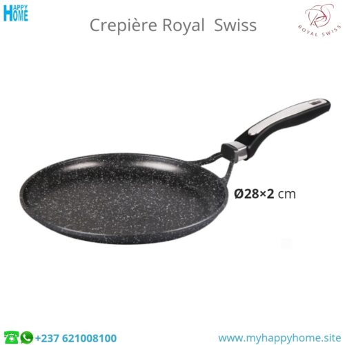 Crepière RS 28cm 00 Crêpière Royal Swiss - Ø28 cm - conforme aux normes européennes