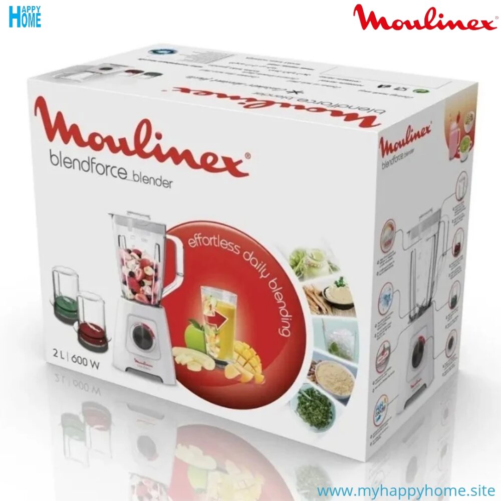 Mlnx LM423125 02 Mixeur Moulinex Blendforce LM423125 - 600 watts - 3 bols - conforme aux normes européennes