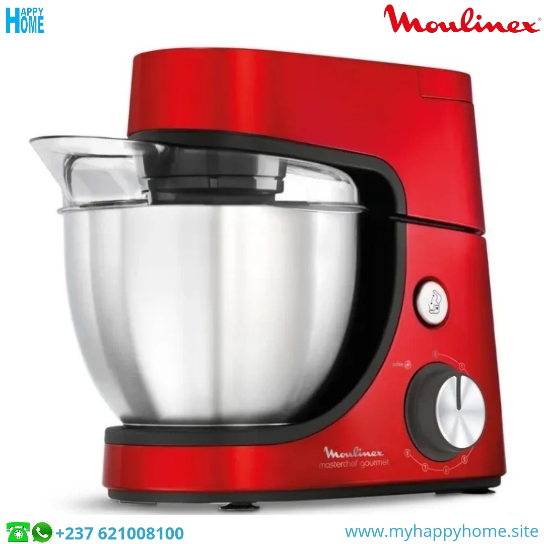 Robot Multifonction MOULINEX Masterchef Gourmet QA512G10 - 4.6 L - 1100 w - conforme aux normes européennes