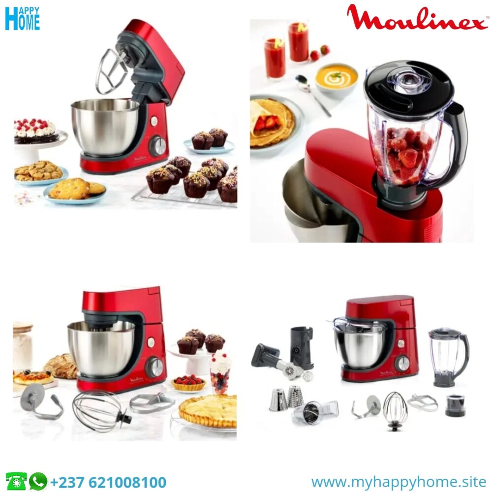 Mlnx QA512G10 01 1 Robot Multifonction MOULINEX Masterchef Gourmet QA512G10 - 4.6 L - 1100 w - conforme aux normes européennes