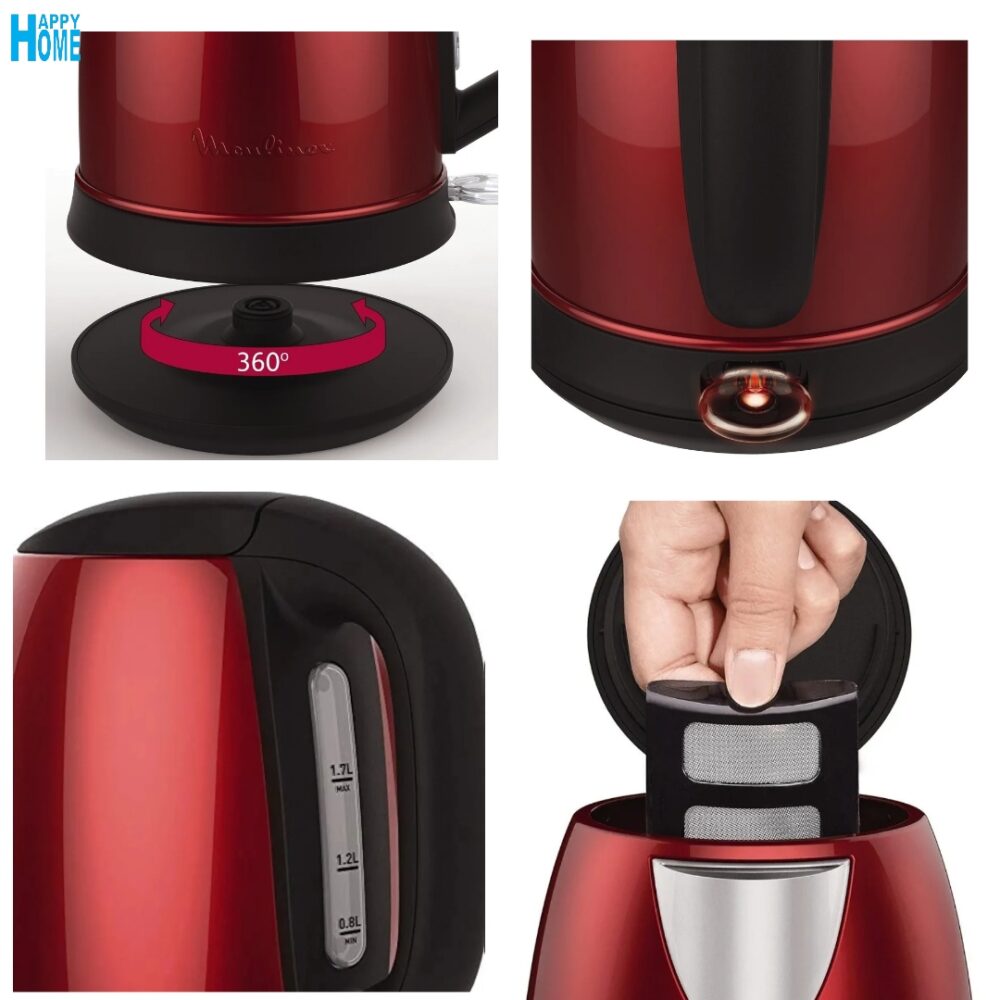 Mlnx subito BY550510 01 Bouilloire électrique MOULINEX Subito BY550510 - 1.7 Litres - conforme aux normes européennes