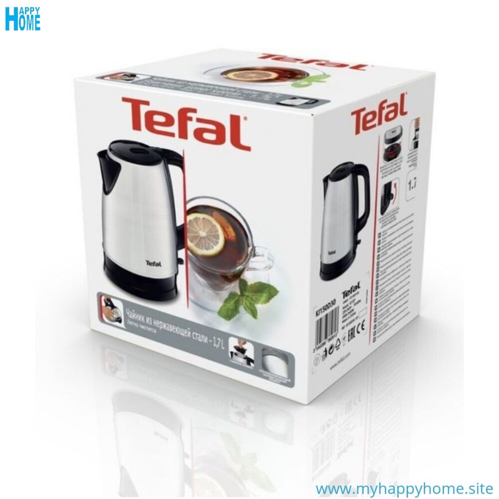 Bouilloire électrique TEFAL KI150D10 - 1.7 Litres - conforme aux normes européennes