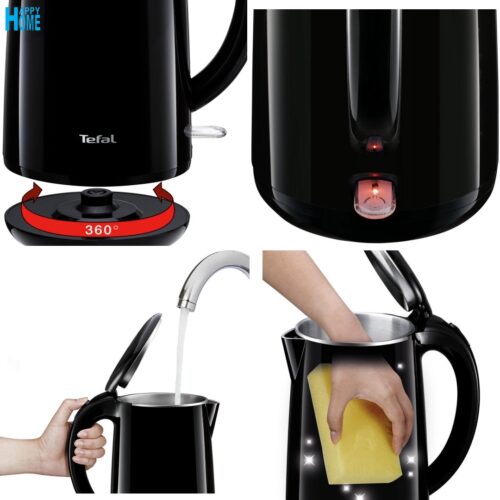 Bouilloire électrique TEFAL Safe'tea KO260810 - 1.7 Litres - conforme aux normes européennes