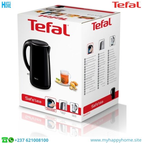 Bouilloire électrique TEFAL Safe'tea KO260810 - 1.7 Litres - conforme aux normes européennes