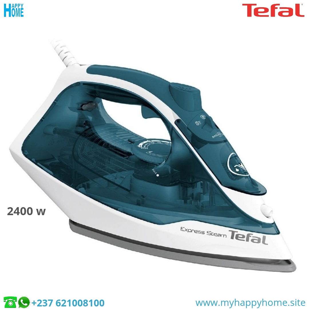 tfl exprss stm FV2839E0 2400w 00 Fer à repasser TEFAL Express Steam FV2839E0 - 2400 watts - conforme aux normes européennes