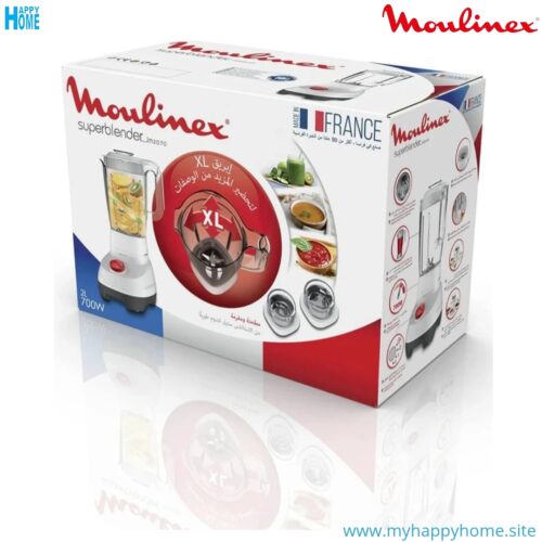 Mlnx LM207125 01 Mixeur Moulinex SuperBlender LM207125 - 700 watts - 3 bols - conforme aux normes européennes