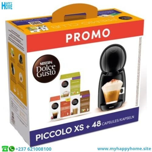 Cafetière à Capsules Nescafé Dolce Gusto KRUPS Piccolo XS YY5429FD - 0.8 litre - conforme aux normes européennes